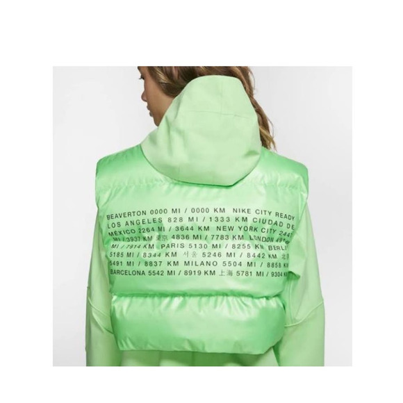 New Nike Sportswear City Ready long hooded jacket & vest - Picture 2 of 15